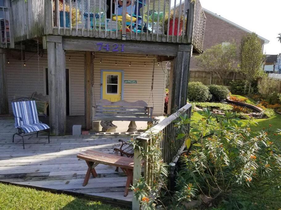The Seahorse Apt - Lakeside And Close To The Beach Apartman Galveston Kültér fotó